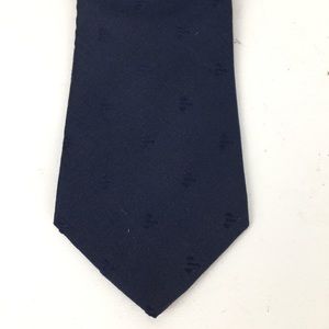 Bonjour blue skinny neck tie